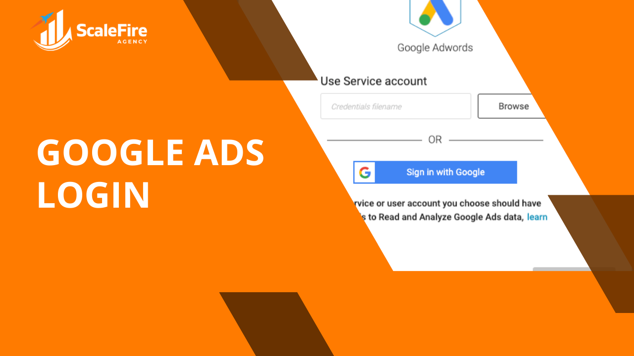 google ads login